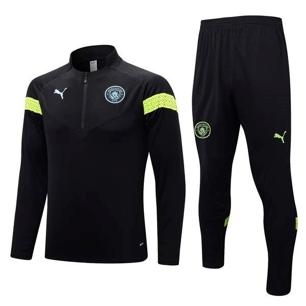 Felpa Allenamento Manchester City 23/24 Nero